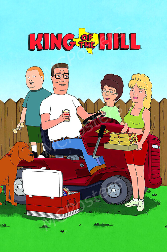 King of the Hill tv show poster